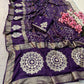 Premium Dola Viscose Weaving Saree with Jaipuri Gotapatti Work & Rich Pallu