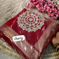 Premium Dola Viscose Weaving Saree with Jaipuri Gotapatti Work & Rich Pallu