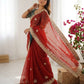 Luxury Sequins & Zari Embroidered Designer Saree