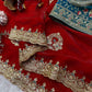 Luxury Sequins & Zari Embroidered Designer Saree