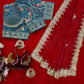 Luxury Sequins & Zari Embroidered Designer Saree