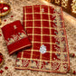 Premium Viscose Silk Saree with Traditional Pittawork
