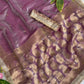 Premium Banarasi Satin Silk Saree with Gungroo & Lace Border