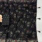 Royal Black Georgette Party Wear Saree with Diamond Work