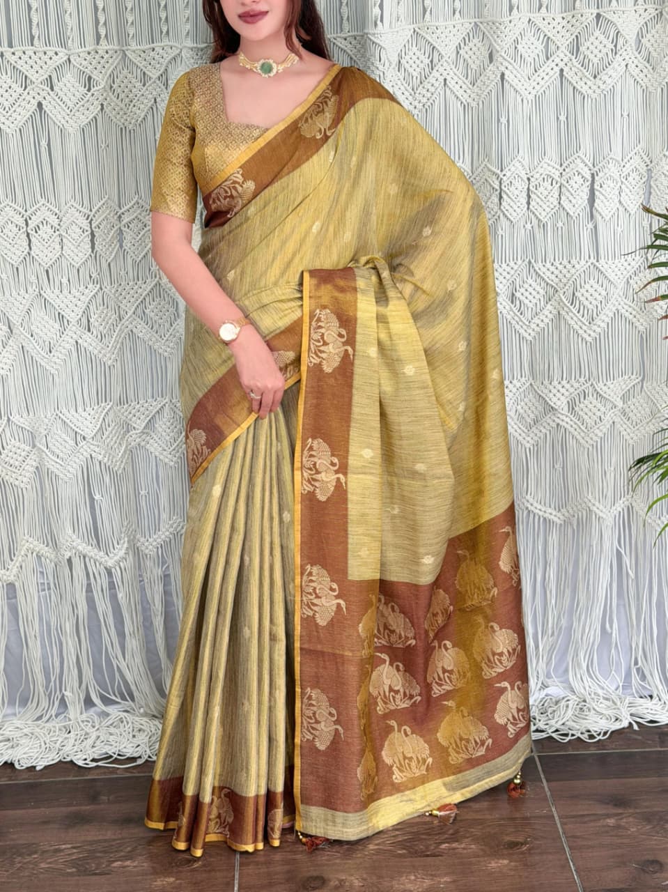 The Royal Weave – Cotton Silk Saree