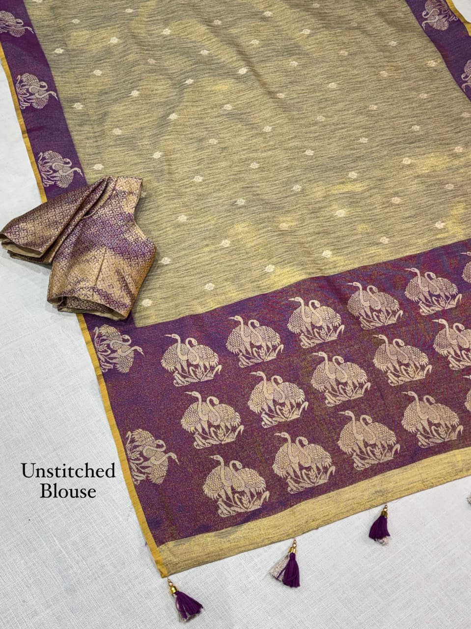 The Royal Weave – Cotton Silk Saree