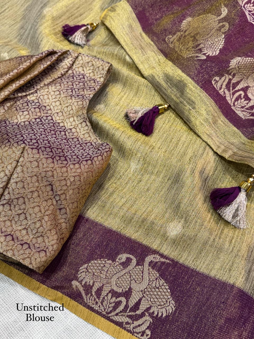 The Royal Weave – Cotton Silk Saree