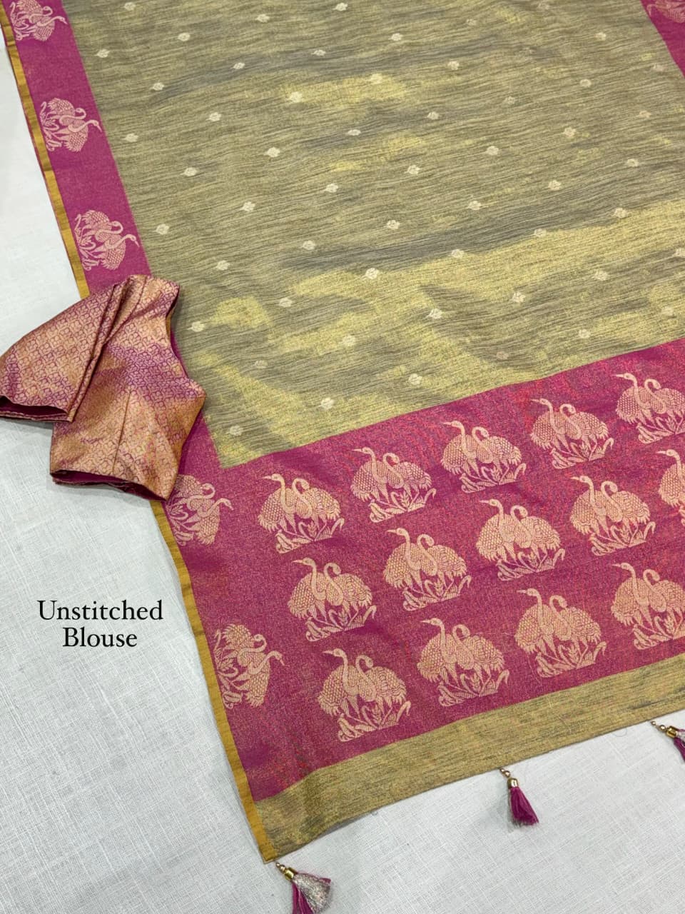 The Royal Weave – Cotton Silk Saree