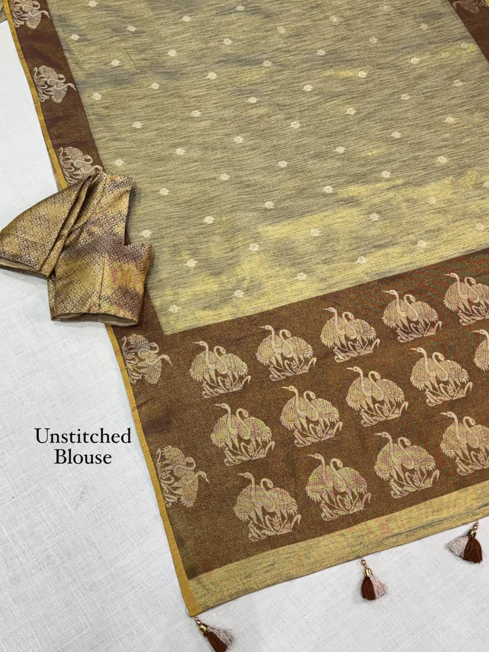The Royal Weave – Cotton Silk Saree