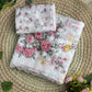 Premium Soft Tebby Silk Saree with Digital Floral Print & Hand Moti Work