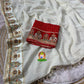 ✨ ROYAL VISCOSE CHECK DESIGNER SAREE ✨