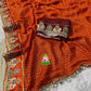 ✨ ROYAL VISCOSE CHECK DESIGNER SAREE ✨