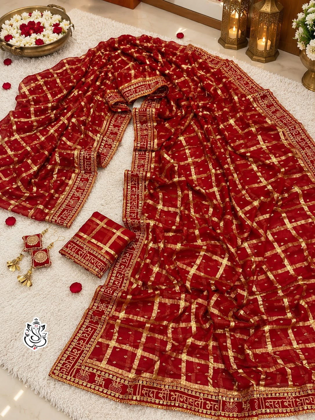 🌺 Traditional Elegance – Sada Saubhagyawati Special