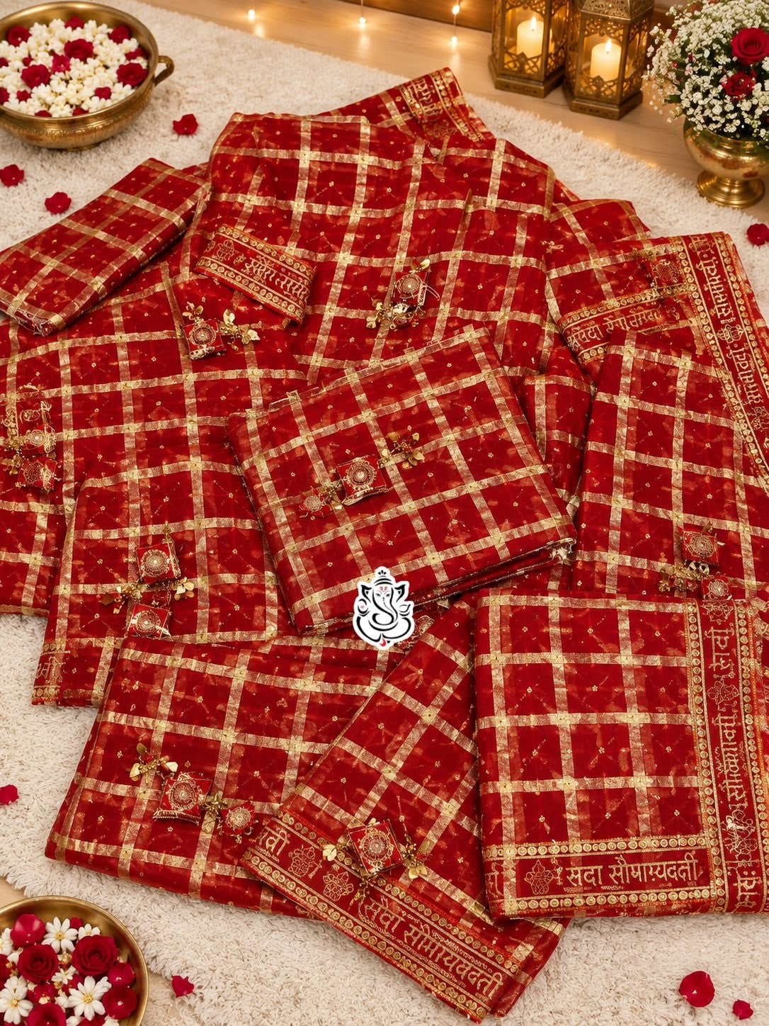 🌺 Traditional Elegance – Sada Saubhagyawati Special