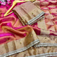 Designer Ghungroo Tissue Silk Saree