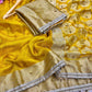 Designer Ghungroo Tissue Silk Saree