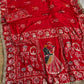 ❤️ Karva Chauth Stunning Red Colour Hit Saree