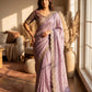 💎 Designer Space Silk Saree | Bead, Sequin & Zari Work