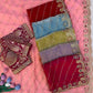 💎 Designer Space Silk Saree | Bead, Sequin & Zari Work
