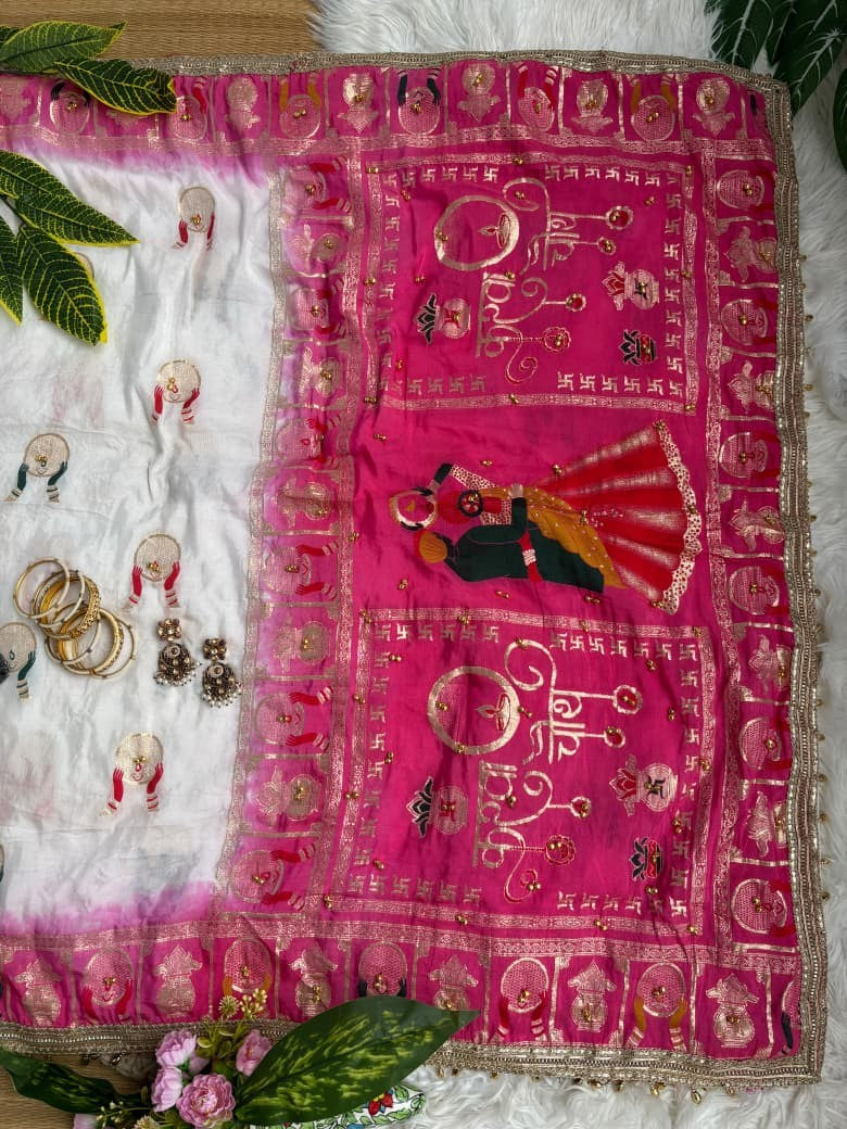 ✨ Premium Designer Dola Silk Saree | 2 Stunning Colour Designs