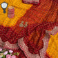 Designer Viscose Georgette Saree with Sequence Cutwork Lace & Tassels
