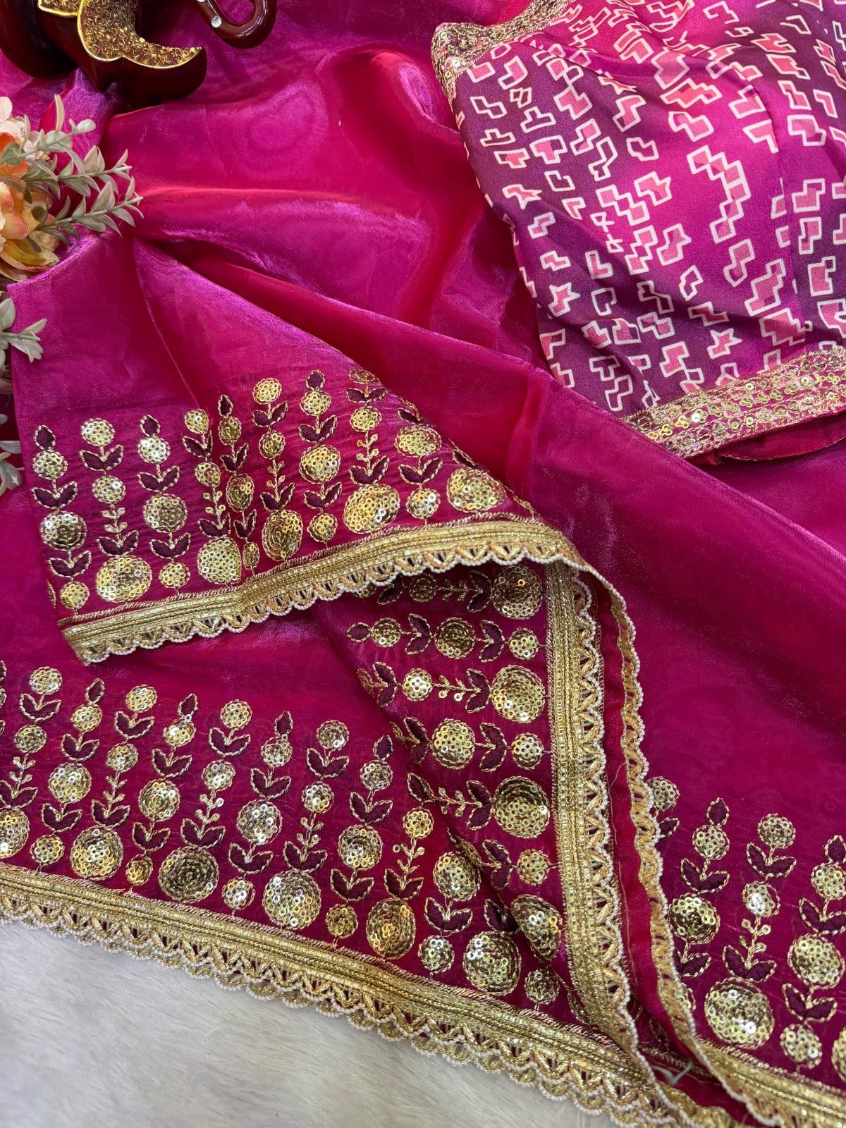 🔥 Latest Designer Sequins Saree Collection – Festive Special