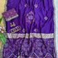 ✨ Elegant Patola Bandhani – Weaving, Cutdana & Embroidery Work