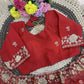 🥰 Royal Red Sequence Embroidered Georgette Saree ❤️✨ | Premium Festival Special Collection