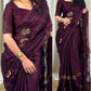 ✨ Sitara Sparkle – Elegant Embroidered Saree