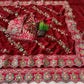 Elegant Multi Embroidery Rangoli Silk Saree with Cut Work Lace 🌸