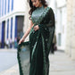 CELEBRITY STYLE SEQUINS SAREE
