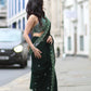 CELEBRITY STYLE SEQUINS SAREE