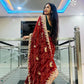 Heavy Georgatte Bandhej Saree
