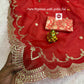 Beautiful net organza Designer saree with C*pallu