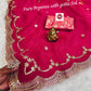 Beautiful net organza Designer saree with C*pallu