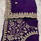 Graceful Fendy Silk Blooming Saree with sequence border