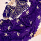 Premium Fandy Silk Saree with Heavy Beads Work
