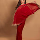 Premium Embroidered Georgette Saree with Zari & Sequin