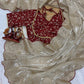 Soft Jimmy Choo Saree with Sequin & Zari Embroidery