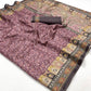 NORTH BEATS – Premium Printed Pashmina Silk Saree
