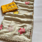 Soft Rangoli Silk Premium Embroidered Mirror Work Saree