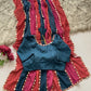 Bollywood Blockbuster Original Mirror Work Faux Georgette Saree