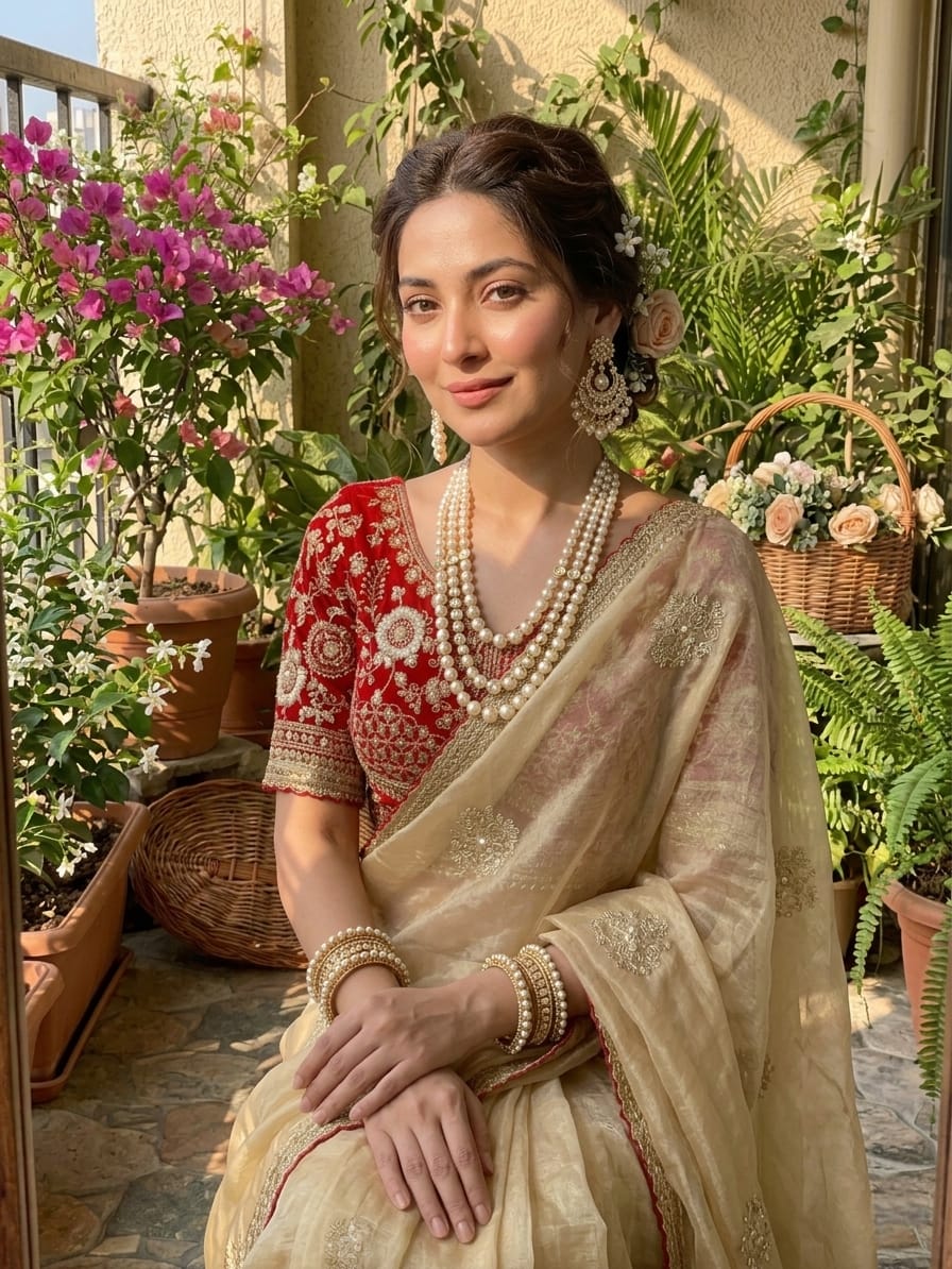 💫 Luxury Soft Satin Saree with Designer Blouse & Rich Work 💫