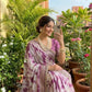 Soft & Elegant Hand-Dyed Viscose Saree with Zari Work & Designer Lace