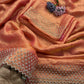 Glamorous Space Silk Saree with Exclusive Jarkhan Work