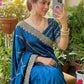 💖 Premium Zimmy Choo Silk Saree with Lehariya Sequence Design 💖