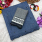 Soft Chanderi Cotton Saree With Rich Arco Border