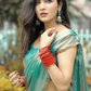 SOFT CHIFFON DESIGNER SAREE with handwork border