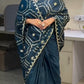 Trending Heavy Traditional Gotapatti Cutwork Silk Saree