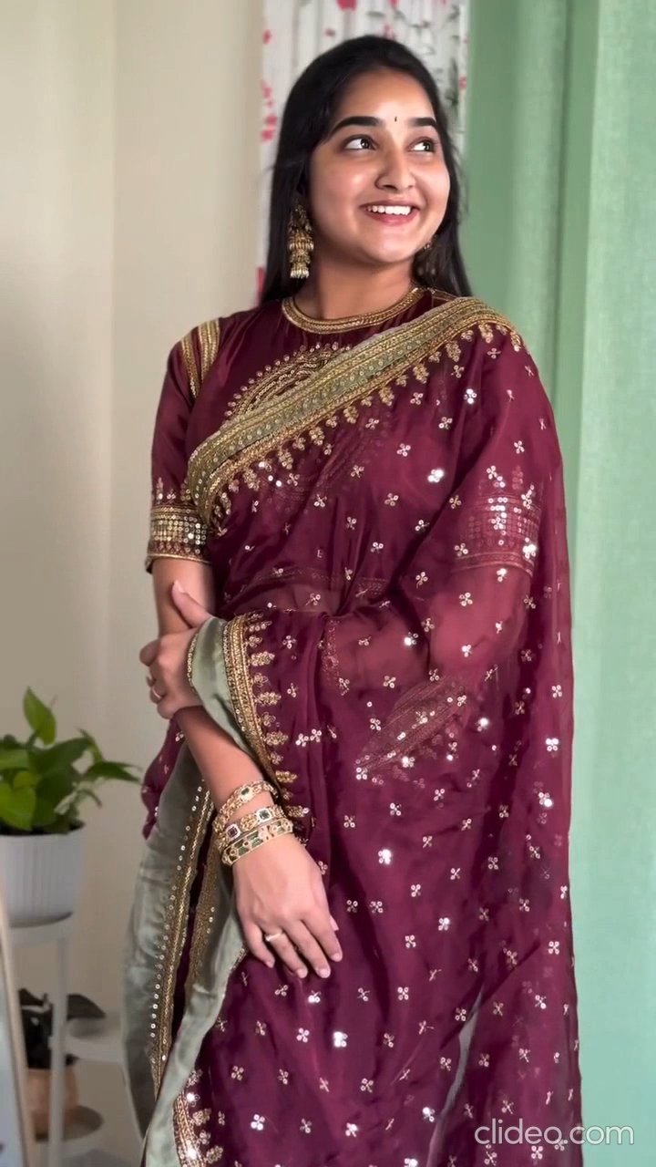 Party Wear Soft Twill Saree with Designer Corset Blouse